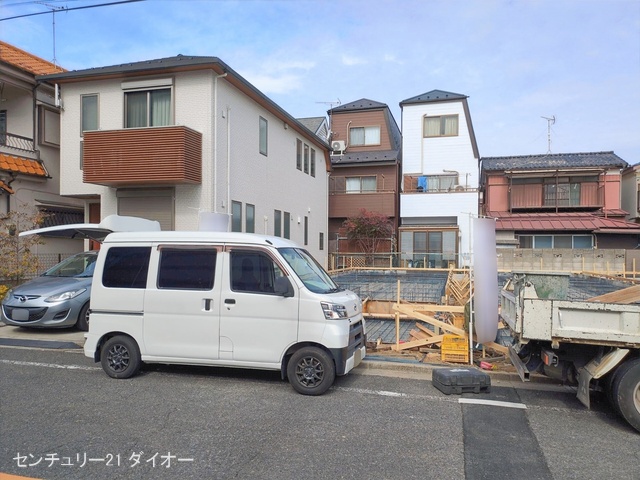 東京都江戸川区北小岩７丁目の新築戸建て基礎写真 2026年2月19日撮影