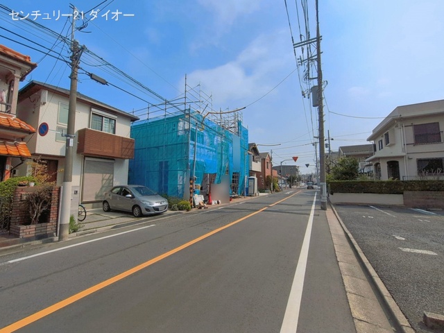 東京都江戸川区北小岩７丁目の新築戸建てシート写真 2026年3月29日撮影