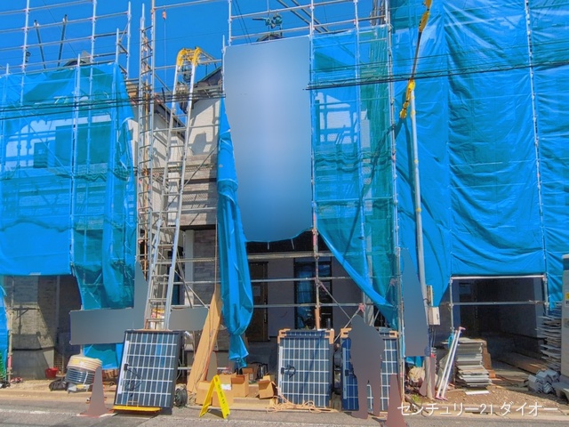 東京都江戸川区北小岩７丁目の新築戸建てシート写真 2026年4月15日撮影