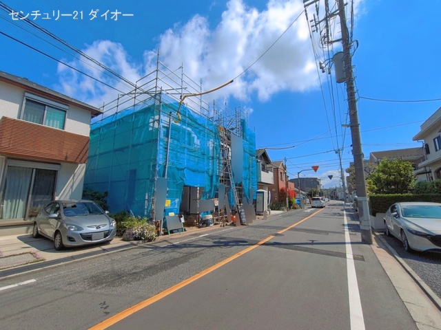 東京都江戸川区北小岩７丁目の新築戸建てシート写真 2026年4月15日撮影