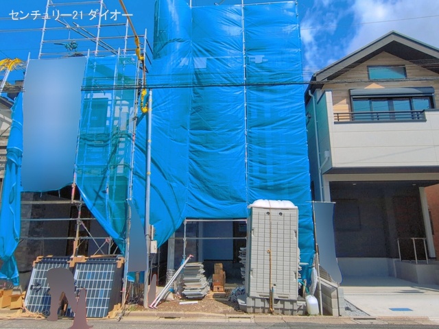 東京都江戸川区北小岩７丁目の新築戸建てシート写真 2026年4月15日撮影