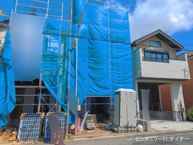 東京都江戸川区北小岩７丁目の新築戸建てシート写真 2026年4月15日撮影