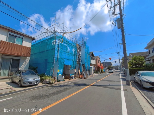 東京都江戸川区北小岩７丁目の新築戸建てシート写真 2026年4月15日撮影