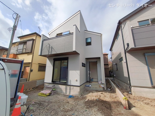 東京都江戸川区大杉２丁目の新築戸建て外構写真 2026年2月23日撮影
