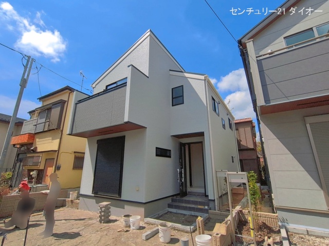 東京都江戸川区大杉２丁目の新築戸建て外構写真 2026年4月5日撮影