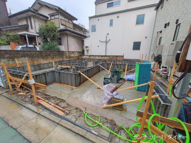 東京都江戸川区南小岩１丁目の新築戸建て基礎写真 2026年2月24日撮影