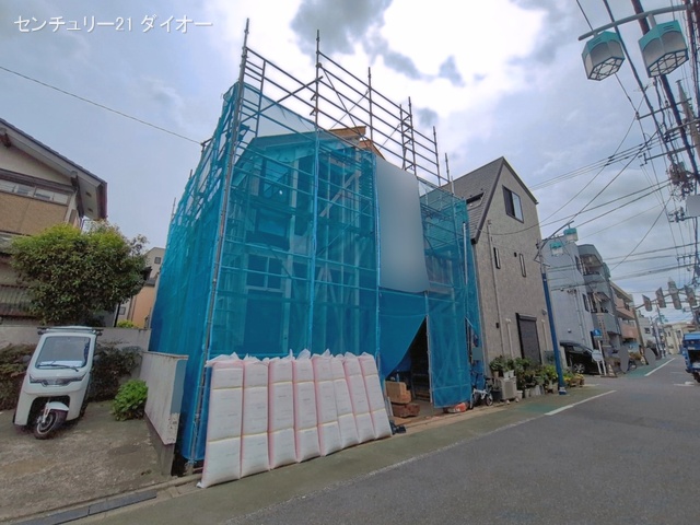 東京都江戸川区南小岩１丁目の新築戸建て上棟写真 2026年4月8日撮影