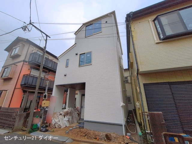 東京都江戸川区北小岩７丁目の新築戸建て外構写真 2026年7月1日撮影