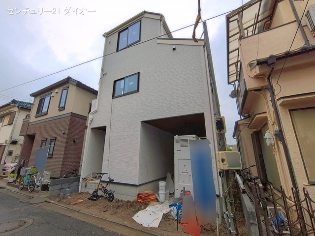 東京都江戸川区北小岩8丁目の新築戸建て外構写真 2026年5月20日撮影