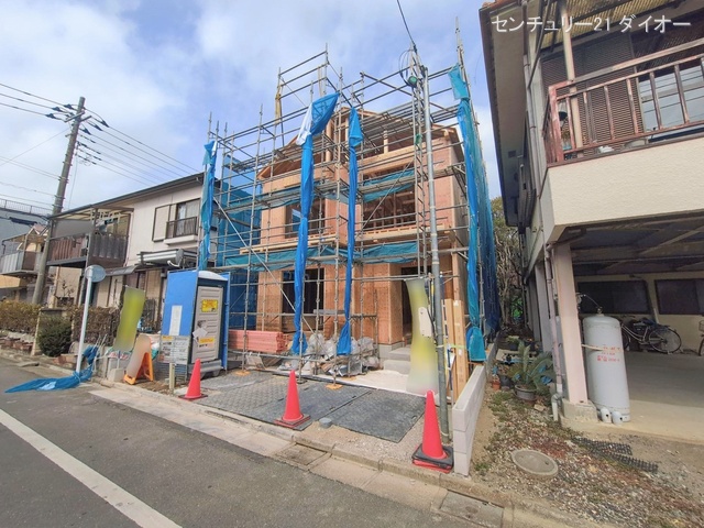 東京都葛飾区西水元２丁目の新築戸建て上棟写真 2026年2月23日撮影