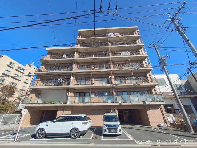 東京都葛飾区白鳥１丁目のマンション『ディナ・スカーラお花茶屋』外観写真 2026年2月2日撮影