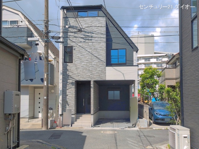 東京都葛飾区新宿1丁目の新築戸建て完成写真 2026年5月10日撮影