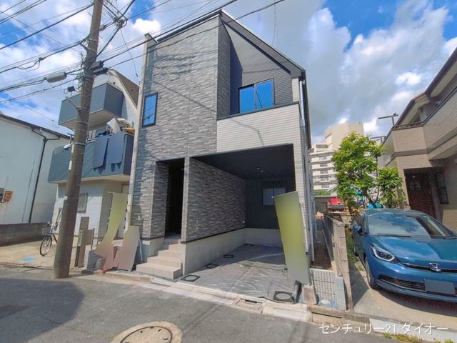 東京都葛飾区新宿1丁目の新築戸建て完成写真 2026年5月10日撮影