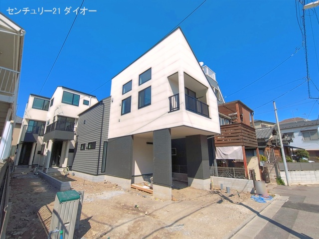 東京都江戸川区江戸川３丁目の新築戸建て外構写真 2026年3月23日撮影