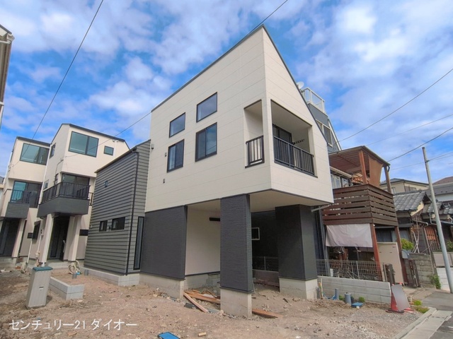 東京都江戸川区江戸川３丁目の新築戸建て外構写真 2026年4月14日撮影