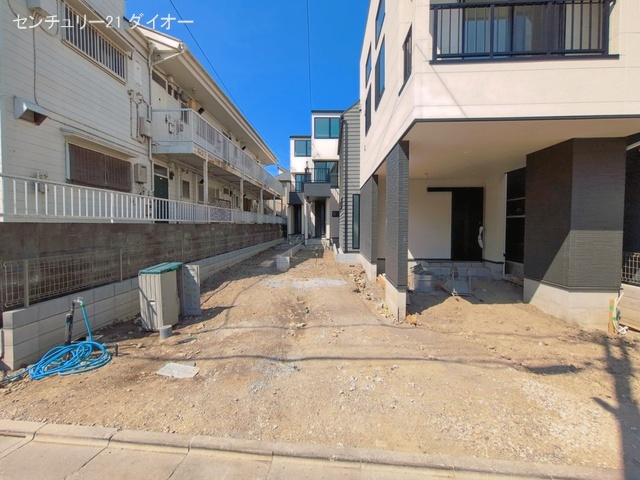 東京都江戸川区江戸川３丁目の新築戸建て外構写真 2026年3月23日撮影