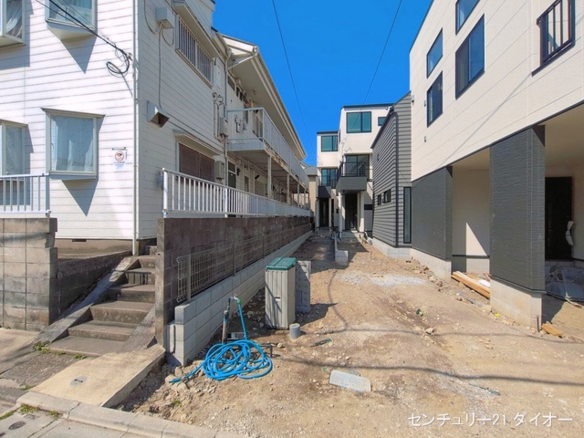 東京都江戸川区江戸川３丁目の新築戸建て外構写真 2026年3月23日撮影