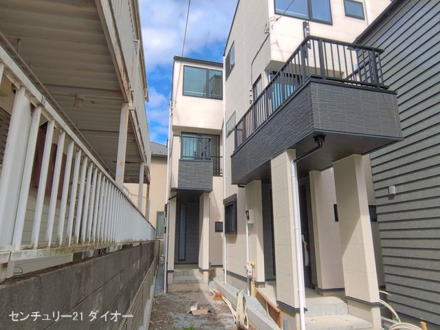 東京都江戸川区江戸川３丁目の新築戸建て外構写真 2026年4月14日撮影