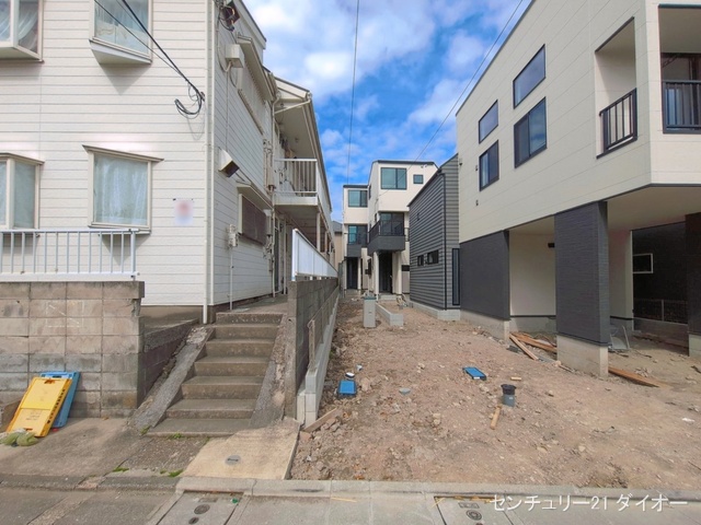 東京都江戸川区江戸川３丁目の新築戸建て外構写真 2026年4月14日撮影