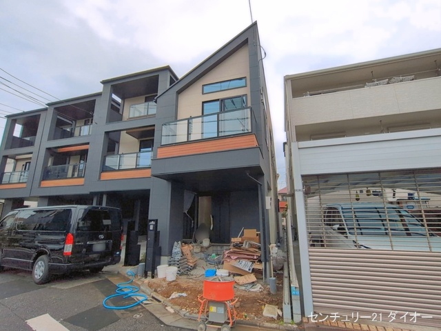 東京都江戸川区上篠崎２丁目の新築戸建て外構写真 2026年3月22日撮影