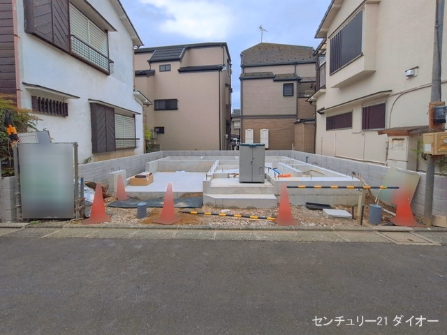 東京都葛飾区鎌倉4丁目の新築戸建て基礎写真 2026年6月4日撮影