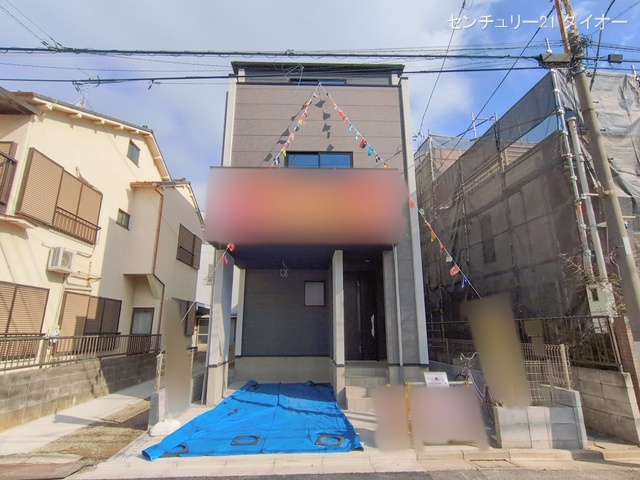 東京都江戸川区西小松川町の新築戸建て完成写真 2026年2月11日撮影