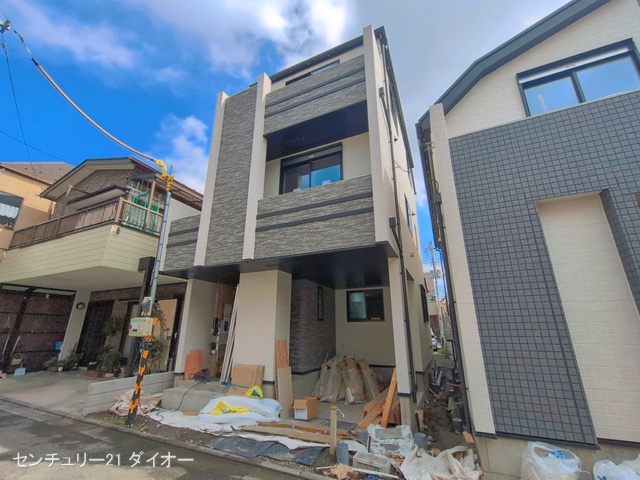 東京都江戸川区南篠崎町1丁目の新築戸建て外構写真 2026年5月6日撮影