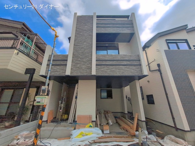 東京都江戸川区南篠崎町1丁目の新築戸建て外構写真 2026年5月6日撮影
