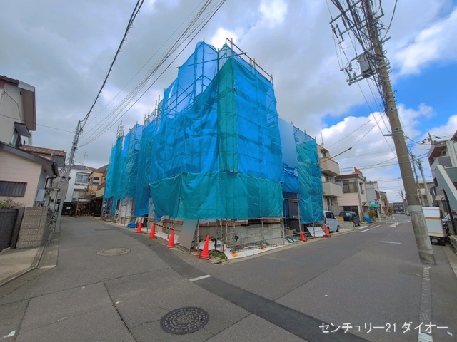 東京都江戸川区南篠崎町１丁目の新築戸建てシート写真 2026年3月26日撮影