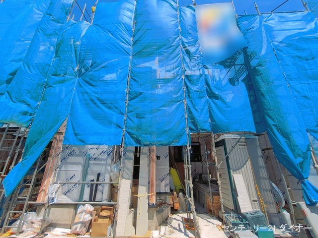東京都江戸川区南篠崎町１丁目の新築戸建てシート写真 2026年4月15日撮影