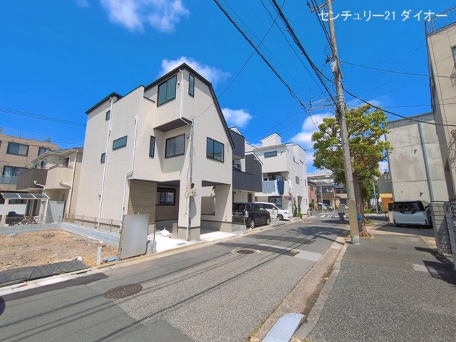 東京都江戸川区松江２丁目の新築戸建て完成写真 2026年5月6日撮影