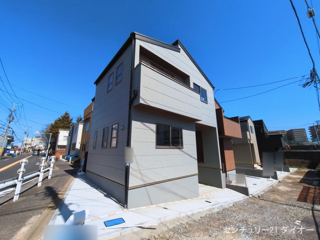 東京都江戸川区江戸川５丁目の新築戸建て外構写真 2026年3月4日撮影