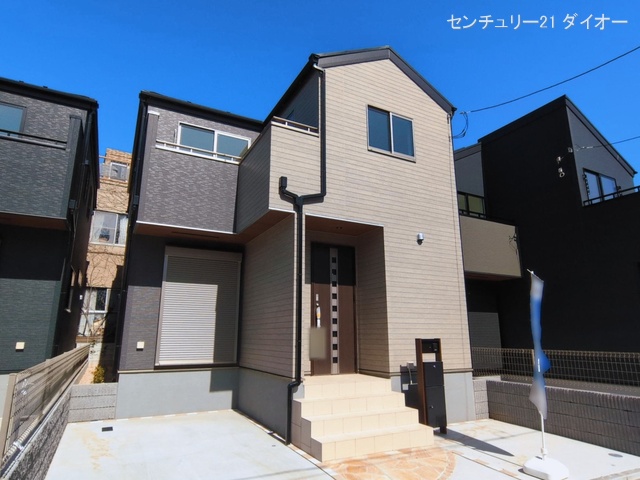 東京都江戸川区江戸川５丁目の新築戸建て外構写真 2026年3月4日撮影