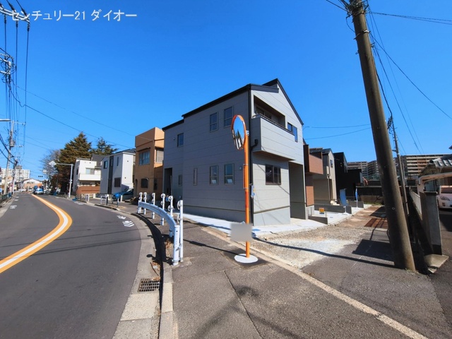 東京都江戸川区江戸川５丁目の新築戸建て外構写真 2026年3月4日撮影