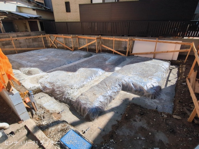 東京都葛飾区お花茶屋3丁目の新築戸建て基礎写真 2026年3月11日撮影