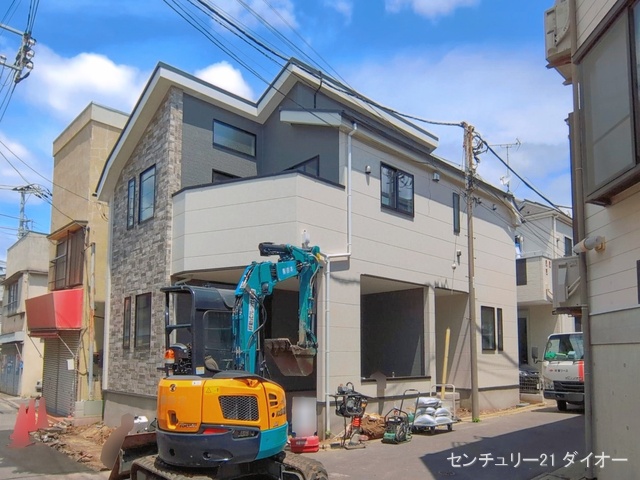 東京都江戸川区大杉５丁目の新築戸建て外構写真 2026年6月5日撮影