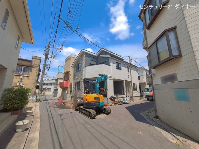 東京都江戸川区大杉５丁目の新築戸建て外構写真 2026年6月5日撮影