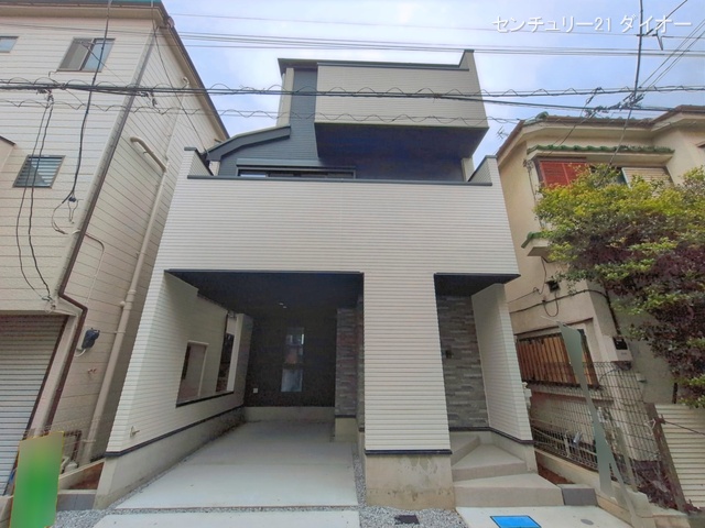 東京都江戸川区北篠崎２丁目の新築戸建て完成写真 2026年4月29日撮影