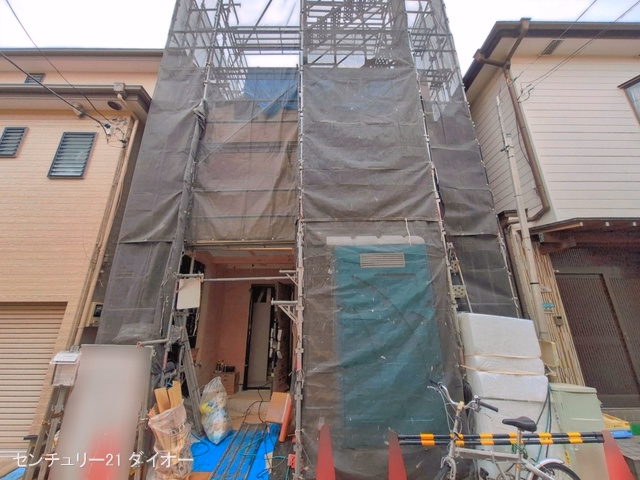 東京都江戸川区松本１丁目の新築戸建て上棟写真 2026年6月14日撮影