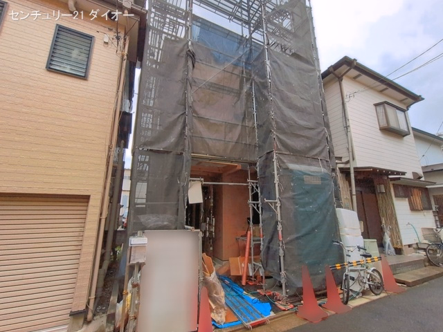 東京都江戸川区松本１丁目の新築戸建て上棟写真 2026年6月14日撮影