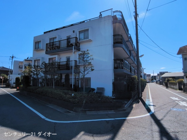 東京都葛飾区東水元5丁目のマンション『ダイアパレスホワイトテラス・グランディア水元公園』外観写真 2026年3月10日撮影