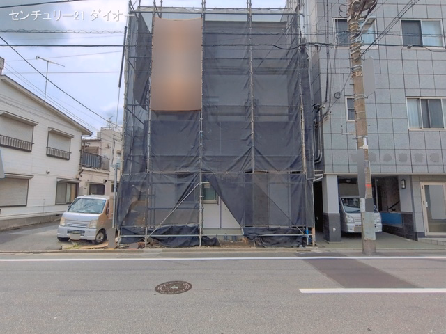 東京都葛飾区西新小岩３丁目の新築戸建てシート写真 2026年6月23日撮影