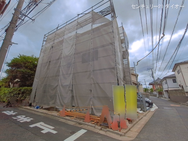 東京都江戸川区東小松川２丁目の新築戸建てシート写真 2026年6月3日撮影