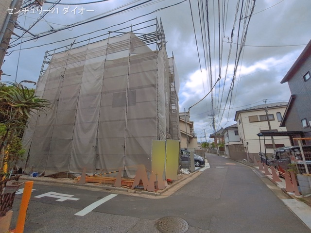 東京都江戸川区東小松川２丁目の新築戸建てシート写真 2026年6月3日撮影