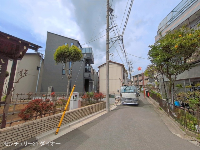 東京都江戸川区鹿骨５丁目の新築戸建て外構写真 2026年4月8日撮影