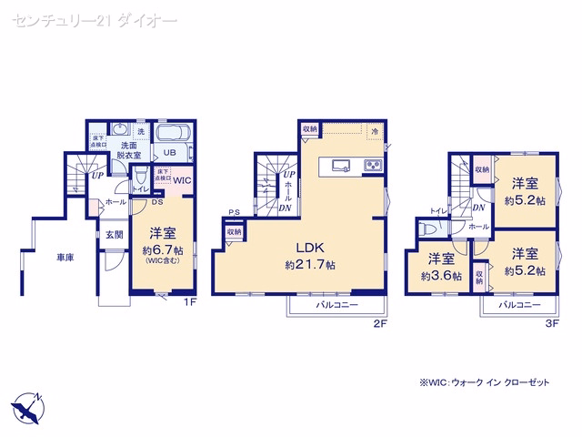 葛飾区東金町7丁目（戸建）03 間取図