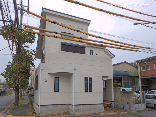 新築戸建て 江戸川区南篠崎町9期 1号棟 外構