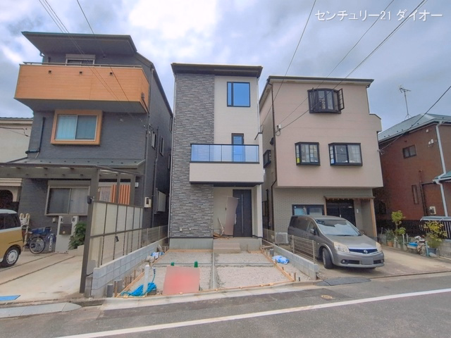 新築戸建て 江戸川区鹿骨10期 1号棟 外構