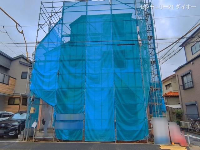 東京都江戸川区興宮町の新築戸建てシート写真 2026年6月28日撮影
