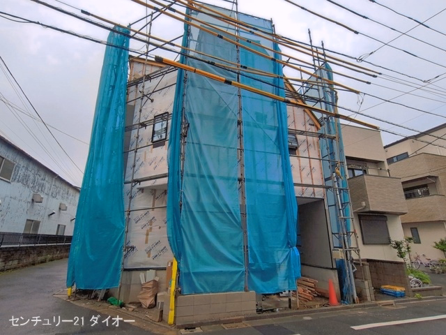 東京都江戸川区松江１丁目の新築戸建てシート写真 2026年7月1日撮影